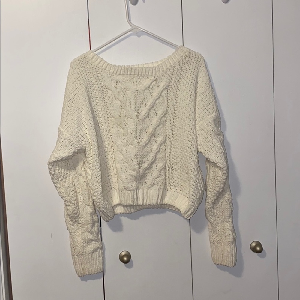 White sweater